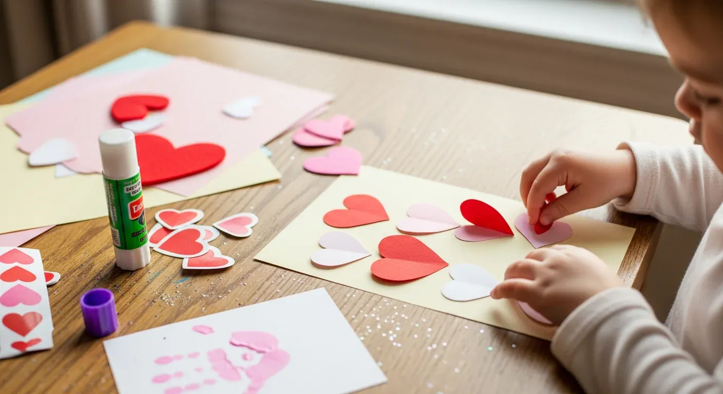15 Valentine's Day Crafts Your Toddler Can Actually Do