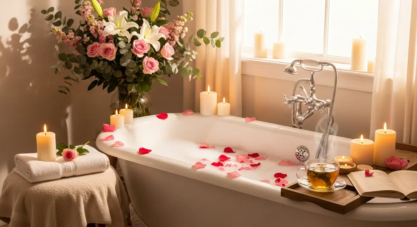 Valentine's Day Self-Care Ideas for Exhausted Moms